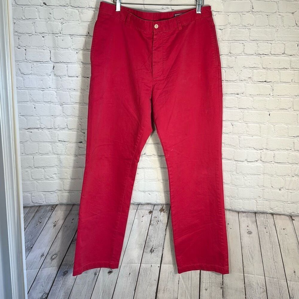 Vineyard Vines Hot Pink Golf Pants size W35 x L32 100% Cotton